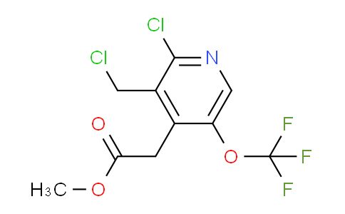 AM23410 | 1803636-63-6 | Methyl 2-chloro-3-(chloromethyl)-5-(trifluoromethoxy)pyridine-4-acetate