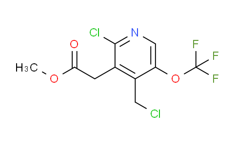 AM23413 | 1803700-23-3 | Methyl 2-chloro-4-(chloromethyl)-5-(trifluoromethoxy)pyridine-3-acetate