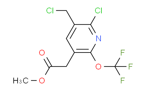 AM23414 | 1804706-12-4 | Methyl 2-chloro-3-(chloromethyl)-6-(trifluoromethoxy)pyridine-5-acetate