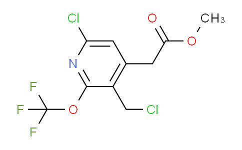 AM23420 | 1804706-20-4 | Methyl 6-chloro-3-(chloromethyl)-2-(trifluoromethoxy)pyridine-4-acetate