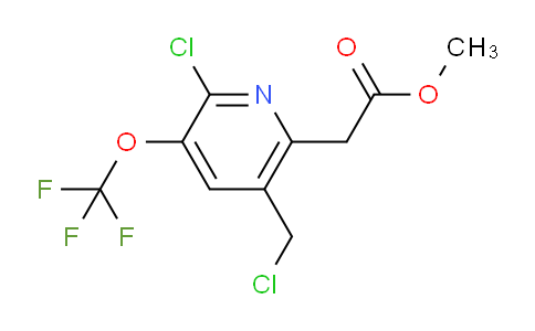 AM23421 | 1806152-84-0 | Methyl 2-chloro-5-(chloromethyl)-3-(trifluoromethoxy)pyridine-6-acetate