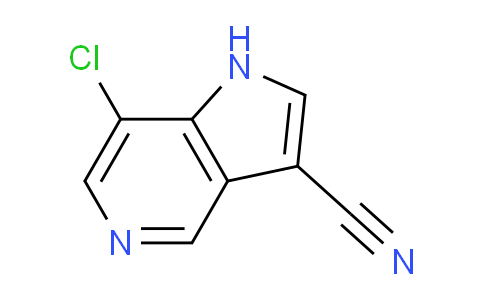 7-Chloro-1H-pyrrolo[3,2-c]pyridine-3-carbonitrile