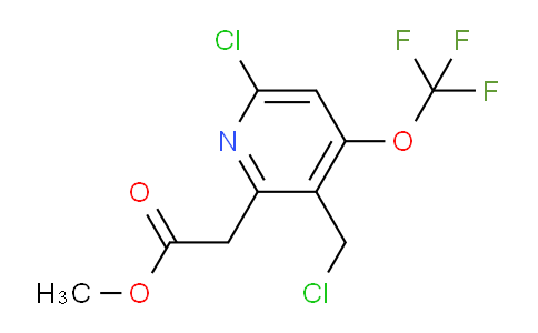 AM23422 | 1804321-84-3 | Methyl 6-chloro-3-(chloromethyl)-4-(trifluoromethoxy)pyridine-2-acetate