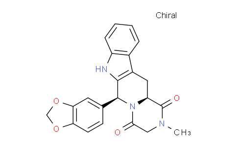 AM234224 | 629652-72-8 | (6S,12aS)-6-(Benzo[d][1,3]dioxol-5-yl)-2-methyl-2,3,12,12a-tetrahydropyrazino[1',2':1,6]pyrido[3,4-b]indole-1,4(6H,7H)-dione