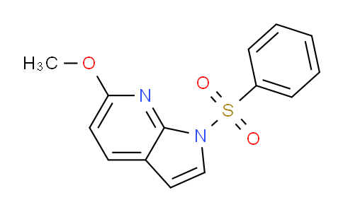 AM234251 | 1227268-64-5 | 6-Methoxy-1-(phenylsulfonyl)-1H-pyrrolo[2,3-b]pyridine