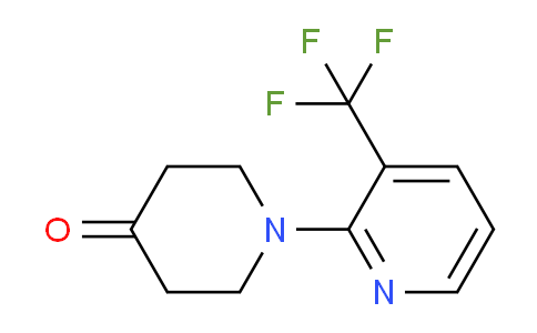 1-(3-(Trifluoromethyl)pyridin-2-yl)piperidin-4-one