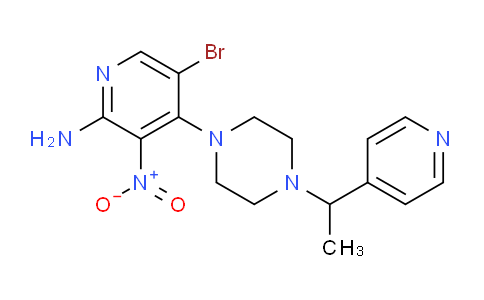 AM234272 | 942949-00-0 | 5-Bromo-3-nitro-4-(4-(1-(pyridin-4-yl)ethyl)piperazin-1-yl)pyridin-2-amine