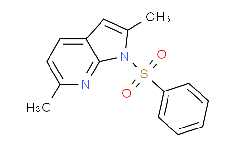 AM234282 | 1227266-91-2 | 2,6-Dimethyl-1-(phenylsulfonyl)-1H-pyrrolo[2,3-b]pyridine