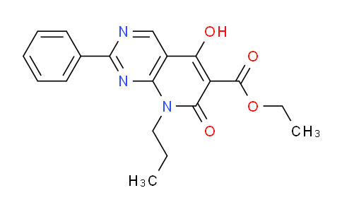 AM234336 | 76377-79-2 | Ethyl 5-hydroxy-7-oxo-2-phenyl-8-propyl-7,8-dihydropyrido[2,3-d]pyrimidine-6-carboxylate