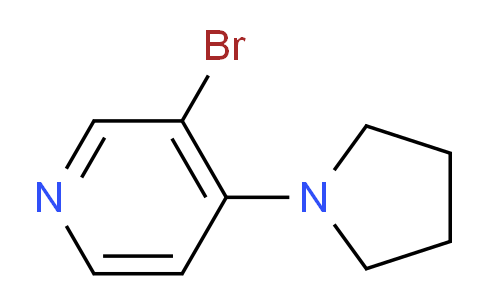3-Bromo-4-(pyrrolidin-1-yl)pyridine