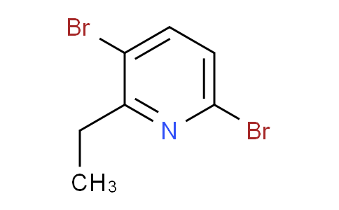 3,6-Dibromo-2-ethylpyridine