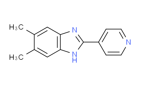 5,6-Dimethyl-2-(pyridin-4-yl)-1H-benzo[d]imidazole