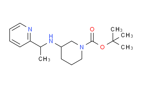 tert-Butyl 3-((1-(pyridin-2-yl)ethyl)amino)piperidine-1-carboxylate