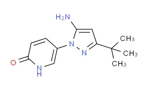 AM234408 | 294852-54-3 | 5-(5-Amino-3-(tert-butyl)-1H-pyrazol-1-yl)pyridin-2(1H)-one