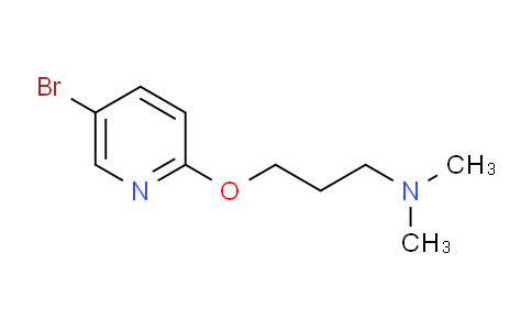 AM234411 | 1248399-37-2 | 3-((5-Bromopyridin-2-yl)oxy)-N,N-dimethylpropan-1-amine