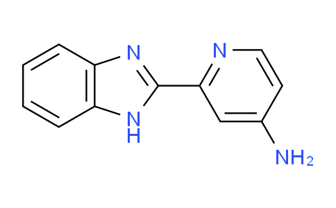 2-(1H-Benzo[d]imidazol-2-yl)pyridin-4-amine