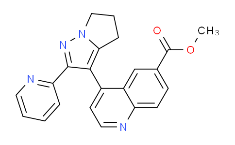 AM234461 | 476475-43-1 | Methyl 4-(2-(pyridin-2-yl)-5,6-dihydro-4H-pyrrolo[1,2-b]pyrazol-3-yl)quinoline-6-carboxylate