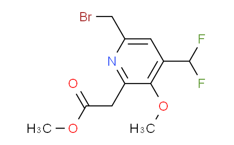 AM23448 | 1361763-56-5 | Methyl 6-(bromomethyl)-4-(difluoromethyl)-3-methoxypyridine-2-acetate