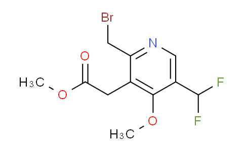 AM23450 | 1361896-44-7 | Methyl 2-(bromomethyl)-5-(difluoromethyl)-4-methoxypyridine-3-acetate