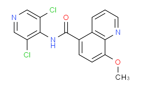 AM234509 | 199871-63-1 | N-(3,5-Dichloropyridin-4-yl)-8-methoxyquinoline-5-carboxamide