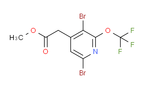 AM23451 | 1806124-88-8 | Methyl 3,6-dibromo-2-(trifluoromethoxy)pyridine-4-acetate