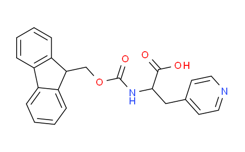 2-((((9H-Fluoren-9-yl)methoxy)carbonyl)amino)-3-(pyridin-4-yl)propanoic acid