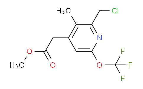 AM23452 | 1361759-08-1 | Methyl 2-(chloromethyl)-3-methyl-6-(trifluoromethoxy)pyridine-4-acetate