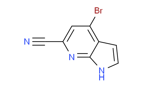 4-Bromo-1H-pyrrolo[2,3-b]pyridine-6-carbonitrile