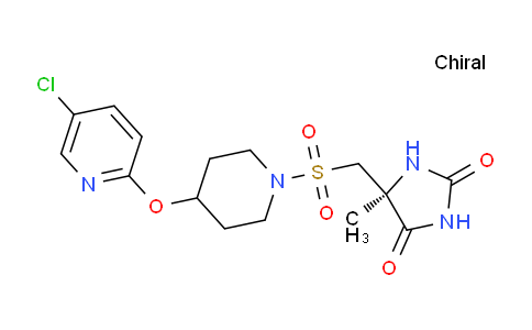 AM234534 | 459814-89-2 | (S)-5-(((4-((5-Chloropyridin-2-yl)oxy)piperidin-1-yl)sulfonyl)methyl)-5-methylimidazolidine-2,4-dione