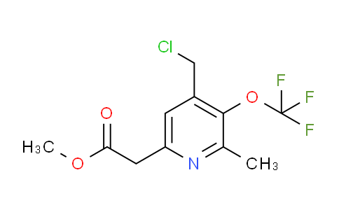 AM23454 | 1361899-02-6 | Methyl 4-(chloromethyl)-2-methyl-3-(trifluoromethoxy)pyridine-6-acetate