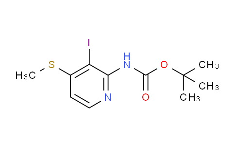 AM234556 | 1211504-19-6 | tert-Butyl (3-iodo-4-(methylthio)pyridin-2-yl)carbamate