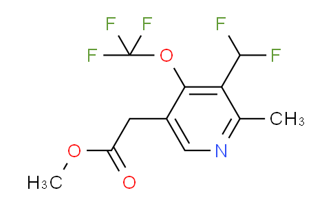 AM23460 | 1361873-55-3 | Methyl 3-(difluoromethyl)-2-methyl-4-(trifluoromethoxy)pyridine-5-acetate