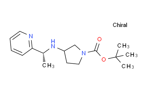 AM234616 | 1401673-03-7 | tert-Butyl 3-(((R)-1-(pyridin-2-yl)ethyl)amino)pyrrolidine-1-carboxylate