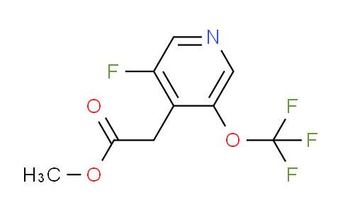 Methyl 3-fluoro-5-(trifluoromethoxy)pyridine-4-acetate