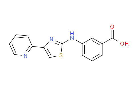 AM234650 | 315702-87-5 | 3-((4-(Pyridin-2-yl)thiazol-2-yl)amino)benzoic acid