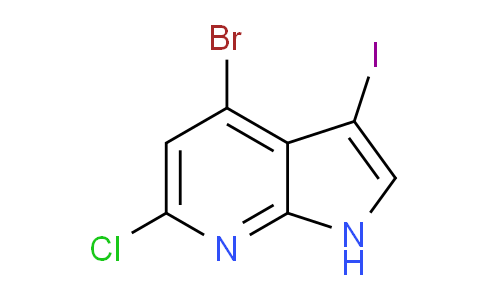 4-Bromo-6-chloro-3-iodo-1H-pyrrolo[2,3-b]pyridine