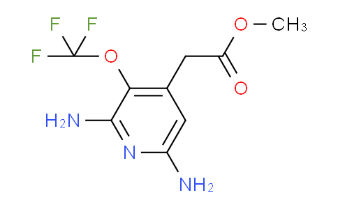 AM23471 | 1804300-95-5 | Methyl 2,6-diamino-3-(trifluoromethoxy)pyridine-4-acetate