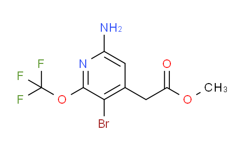 AM23472 | 1804585-97-4 | Methyl 6-amino-3-bromo-2-(trifluoromethoxy)pyridine-4-acetate