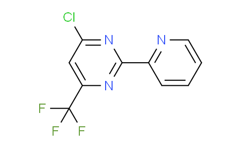 4-Chloro-2-(2-pyridinyl)-6-(trifluoromethyl)-pyrimidine