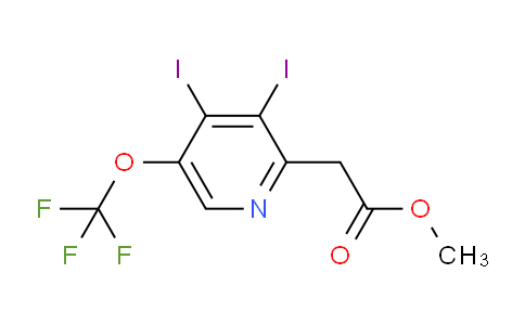 AM23479 | 1804031-69-3 | Methyl 3,4-diiodo-5-(trifluoromethoxy)pyridine-2-acetate