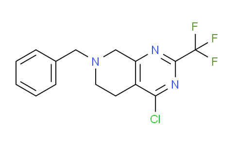 AM234791 | 647863-01-2 | 7-Benzyl-4-chloro-2-(trifluoromethyl)-5,6,7,8-tetrahydropyrido[3,4-d]pyrimidine