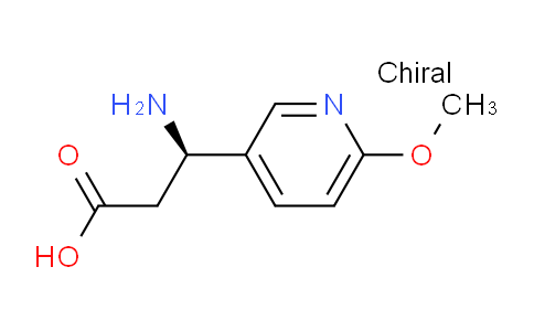 AM234798 | 712321-46-5 | (R)-3-Amino-3-(6-methoxypyridin-3-yl)propanoic acid