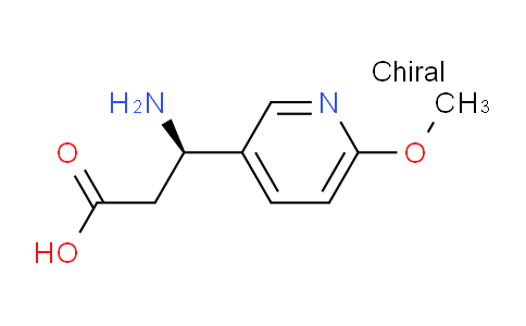 (R)-3-Amino-3-(6-methoxypyridin-3-yl)propanoic acid