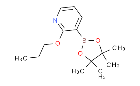 2-Propoxy-3-(4,4,5,5-tetramethyl-1,3,2-dioxaborolan-2-yl)pyridine