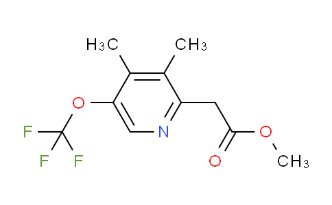 AM23483 | 1804565-05-6 | Methyl 3,4-dimethyl-5-(trifluoromethoxy)pyridine-2-acetate