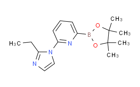 AM234844 | 1310383-02-8 | 2-(2-Ethyl-1H-imidazol-1-yl)-6-(4,4,5,5-tetramethyl-1,3,2-dioxaborolan-2-yl)pyridine