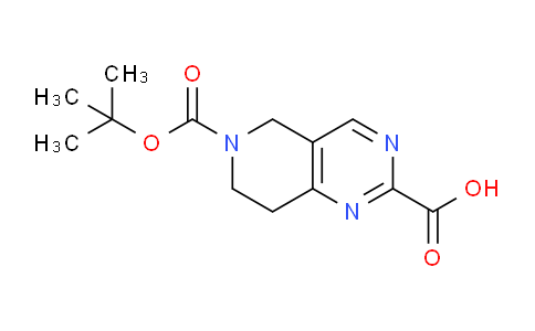 AM234846 | 1092352-58-3 | 6-(tert-Butoxycarbonyl)-5,6,7,8-tetrahydropyrido[4,3-d]pyrimidine-2-carboxylic acid