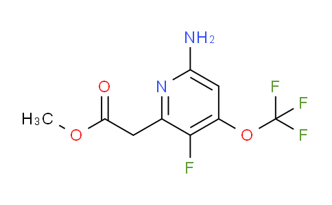 AM23485 | 1803543-76-1 | Methyl 6-amino-3-fluoro-4-(trifluoromethoxy)pyridine-2-acetate