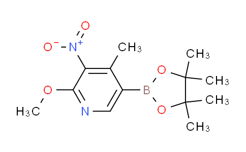 AM234872 | 1310384-94-1 | 2-Methoxy-4-methyl-3-nitro-5-(4,4,5,5-tetramethyl-1,3,2-dioxaborolan-2-yl)pyridine