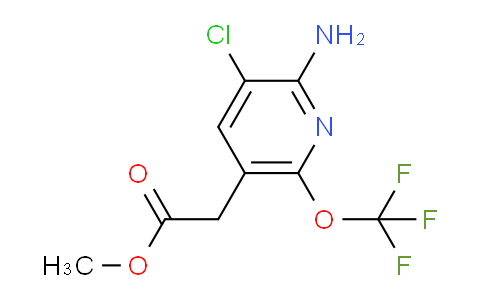 AM23488 | 1804533-53-6 | Methyl 2-amino-3-chloro-6-(trifluoromethoxy)pyridine-5-acetate